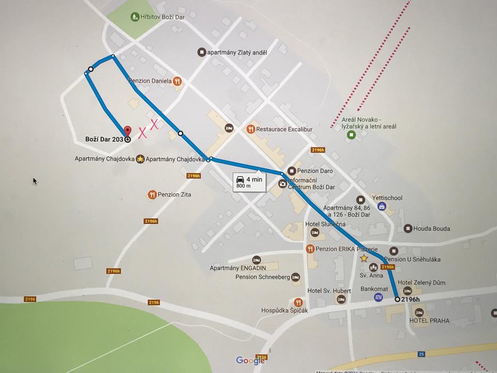 Apartmany Chajdovka Boží Dar Exteriör bild